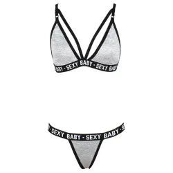 BH / g-strenger - sexy undertøyssett - SEXY BABY bokstaver