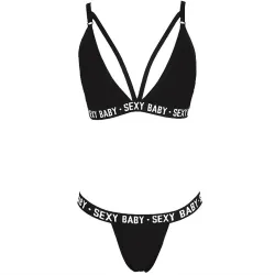 BH / g-strenger - sexy undertøyssett - SEXY BABY bokstaver