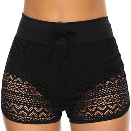 Sexy bikinibroekje - korte kanten shortBadkleding