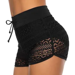 Baño y ropaParte inferior de bikini sexy - shorts cortos de encaje