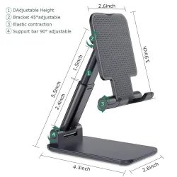 Suporte portátil - suporte - para iPad / telefone / tablet - ajustável - 9,7 polegadas