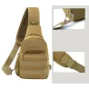 Taktisk skulder-/brysttaske - lille rygsæk - camouflagedesign
