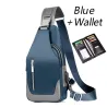 MochilasMochila multifunción - bandolera/pecho - puerto de carga USB - orificio para auriculares - impermeable