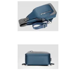 Sac à dos multifonction - sac à bandoulière / poitrine - port de chargement USB - trou pour écouteurs - étanche
