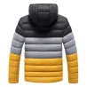 ChaquetasChaqueta cálida de plumón - con capucha - cortavientos - slim fit
