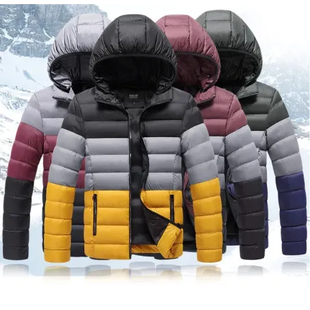 ChaquetasChaqueta cálida de plumón - con capucha - cortavientos - slim fit