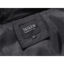 Down warm jacket - with hood - windproof - slim fitJackets