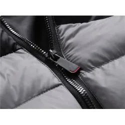 Down warm jacket - with hood - windproof - slim fitJackets
