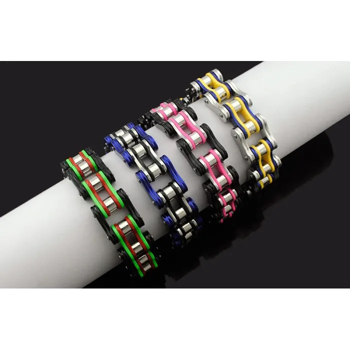 Motorcycle chain link bracelet - stainless steelBracelets