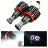 Feux Angel-Eyes LED H8 80W - SANS ERREUR - pour BMW E92 E93 E63 E70 X5
