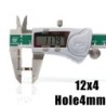 N35 - Neodymium magnet - round countersunk - 12 * 4 mm with 4mm holeN35