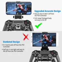 Telefonholder - stativ - klips - til PS4 controller