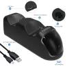 Dual charger - dock station - fast charging stand - with LED display - for Playstation 4 / PS4 Slim / PS4 Pro controllersChar...