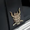 Bil / motorsykkel klistremerke - metall emblem - 3D japansk samurai