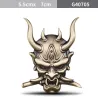 Bil / motorsykkel klistremerke - metall emblem - 3D japansk samurai