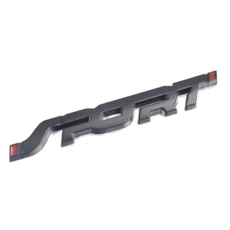 Autocollant voiture 3D - emblème métal - SPORT