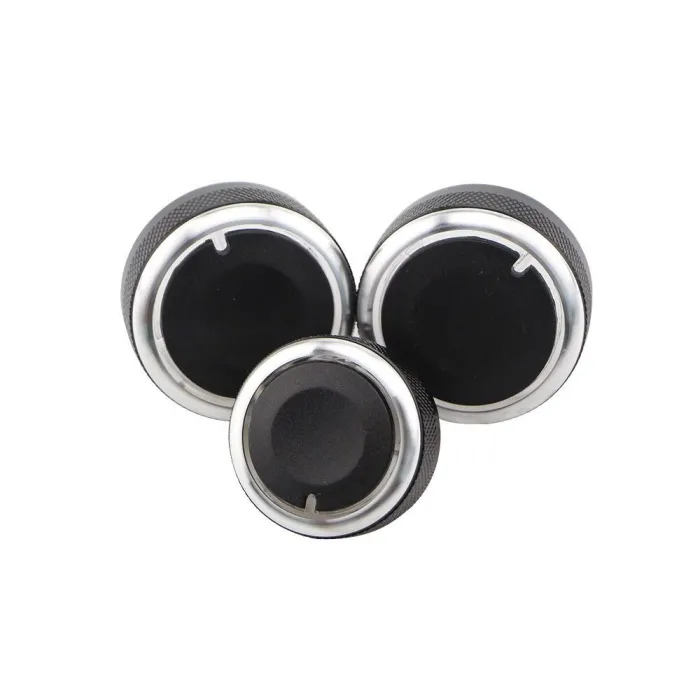 Commutateur de commande de chauffage de climatisation - boutons - pour Nissan Tiida NV200 Livina Geniss - 3 pièces