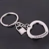 Heart shaped keychain - Love Heart - True Love - 2 piecesKeyrings