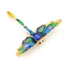 BrochesBroche libélula cristal azul
