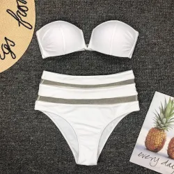 Sexy bikiniset - met push up - hoge tailleBadkleding