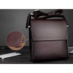 Classic retro shoulder bag - leatherBags
