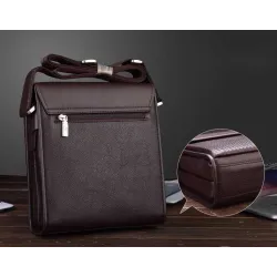 Classic retro shoulder bag - leatherBags