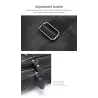 BolsosElegante bolso de pecho - mochila de cuero - patrón de piel de cocodrilo