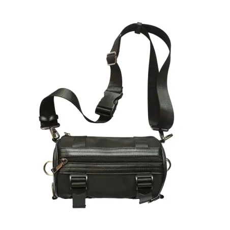 Petit sac à bandoulière à la mode - en forme de cylindre - unisexe