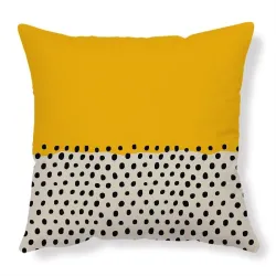 Taie d'oreiller décorative - avec fermeture éclair - peluche - style nordique - 45 cm * 45 cm