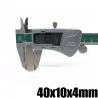 N35 - ímã de neodímio - bloco retangular forte - 40mm * 10mm * 4mm