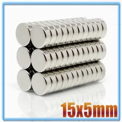 N35 - neodymium magnet - strong round disc - 15mm * 5mmN35