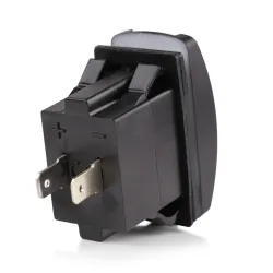 Soquete duplo USB universal - 3.1V -12V/24V - porta de carregamento - LED