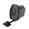 Universelle USB-Doppelsteckdose - 3,1 V - 12 V/24 V - Ladeanschluss - LED