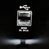 Universal USB dual socket - 3.1V -12V/24V - charging port - LEDChargers