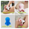 Mini professionel massager - afspænding - smertelindring - med LED - blæksprutteform