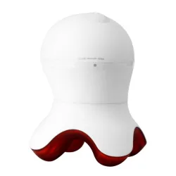 Mini professionel massager - afspænding - smertelindring - med LED - blæksprutteform