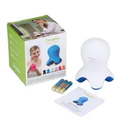 Mini professionel massager - afspænding - smertelindring - med LED - blæksprutteform