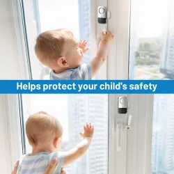 Dør / vindue magnetisk sensor - alarm - trådløs - tyverisikringssystem