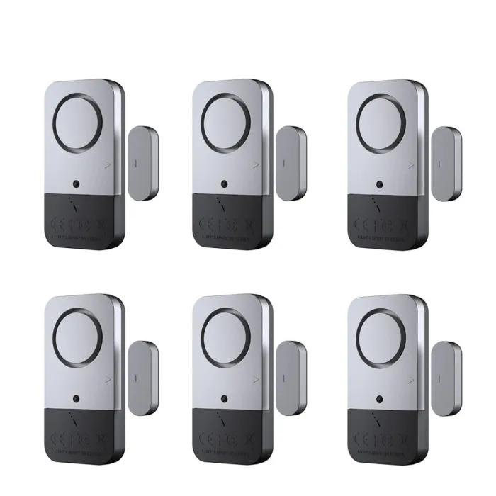 Dør / vindue magnetisk sensor - alarm - trådløs - tyverisikringssystem