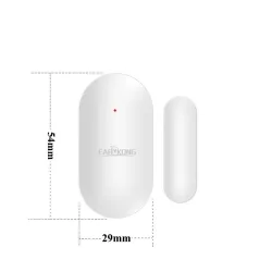 Seguridad de casaSensor de puertas y ventanas abiertas - alarma - interruptor de láminas - inalámbrico - Wifi - seguridad en ...