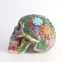 Decorative resin sculpture - small statue - skeleton - skullStatues & Sculptures