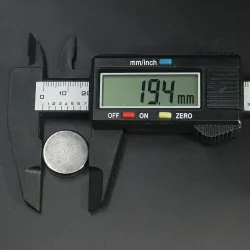 N35 - neodymmagnet - stark rund skiva - 20 mm * 5 mm