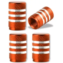 Aluminiumsdekkventiler - striper design - 4 stk