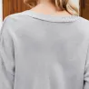Hoodies & JerséisCárdigan clásico - jersey de manga larga - con botones - estampado de flores