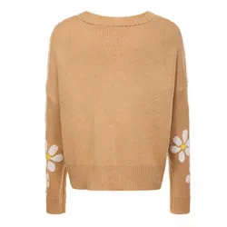 Hoodies & JerséisCárdigan clásico - jersey de manga larga - con botones - estampado de flores