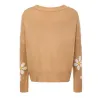 Hoodies & JerséisCárdigan clásico - jersey de manga larga - con botones - estampado de flores