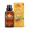 PielAceite esencial de jengibre - drenaje linfático - masaje - sérum antiedad - cuidado rostro/cuerpo - 30 ml