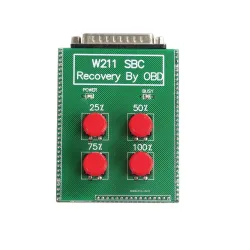 W211 SBC - auton korjaustyökalu - nollaus - palautus OBD2:lla - Mercedes Benzille