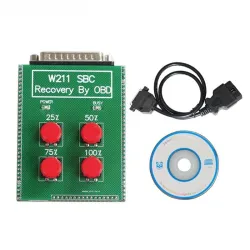 W211 SBC - bilreparationsværktøj - nulstilling - gendannelse af OBD2 - til Mercedes Benz