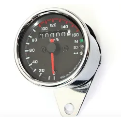 Compteur kilométrique double moto universel - compteur de vitesse - jauge LED KM/H